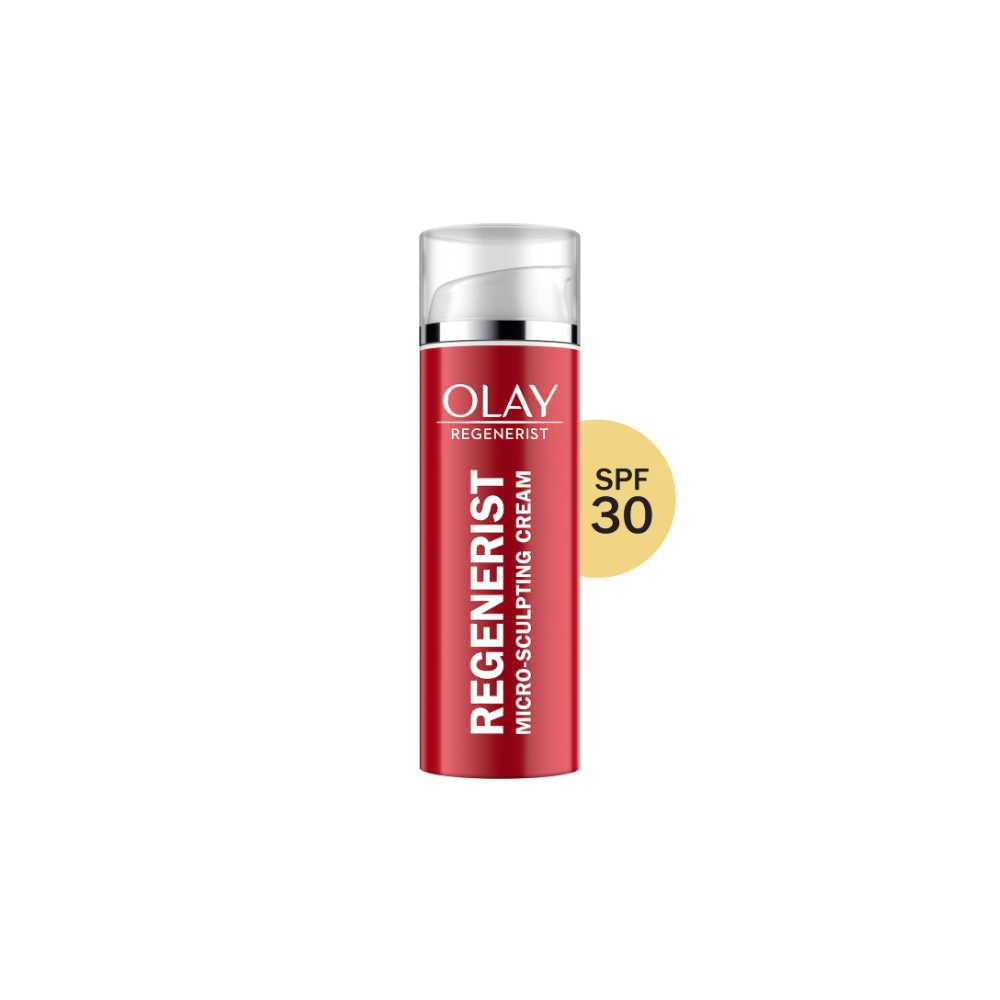 Olay Regenerist Advanced Anti-Aging Micro-Sculpting Cream Moisturizer With Broad Spectrum SPF 30 50g