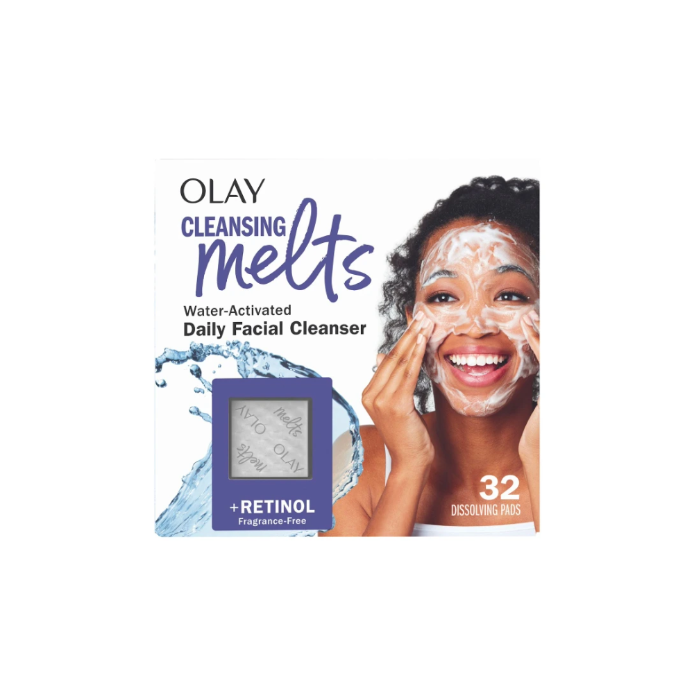 Olay Cleansing Melts + Retinol – 32 Count