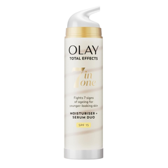 Olay Total Effects Anti‑Aging Moisturizer + Serum Duo (SPF 15)