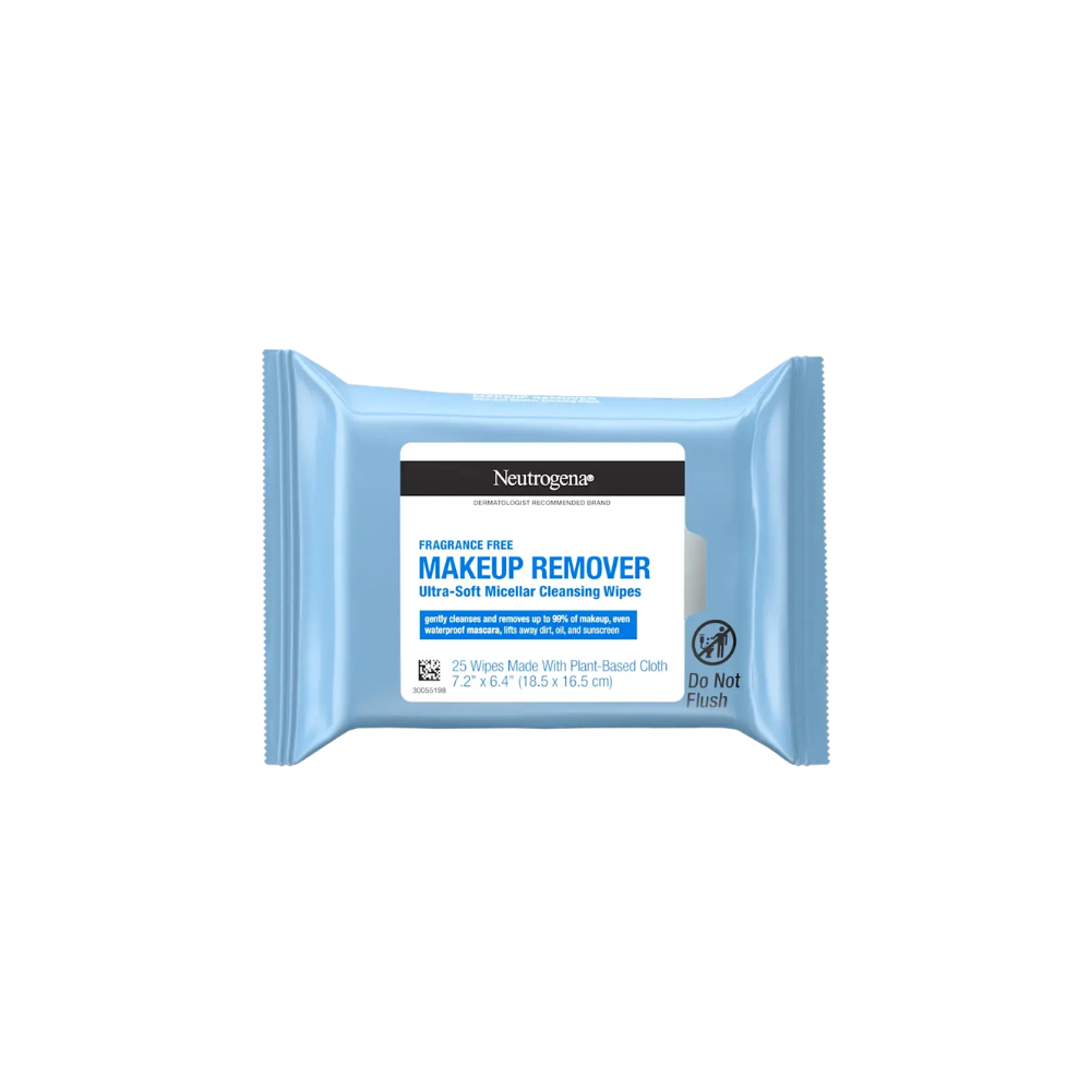 Neutrogena® Makeup Remover Micellar Ultra-Soft Wipes, Fragrance Free, 25 Count