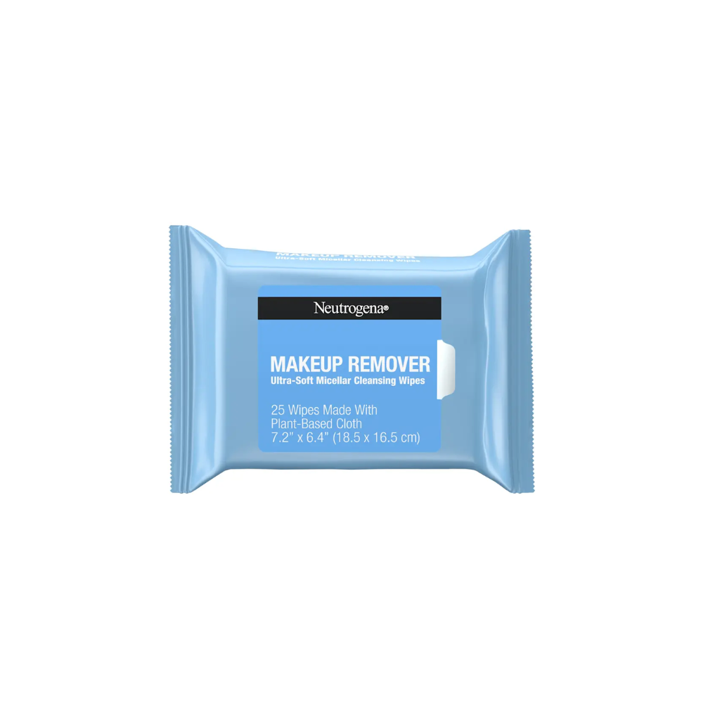 Neutrogena® Makeup Remover Ultra-Soft Micellar Cleansing Wipes, 25 Count