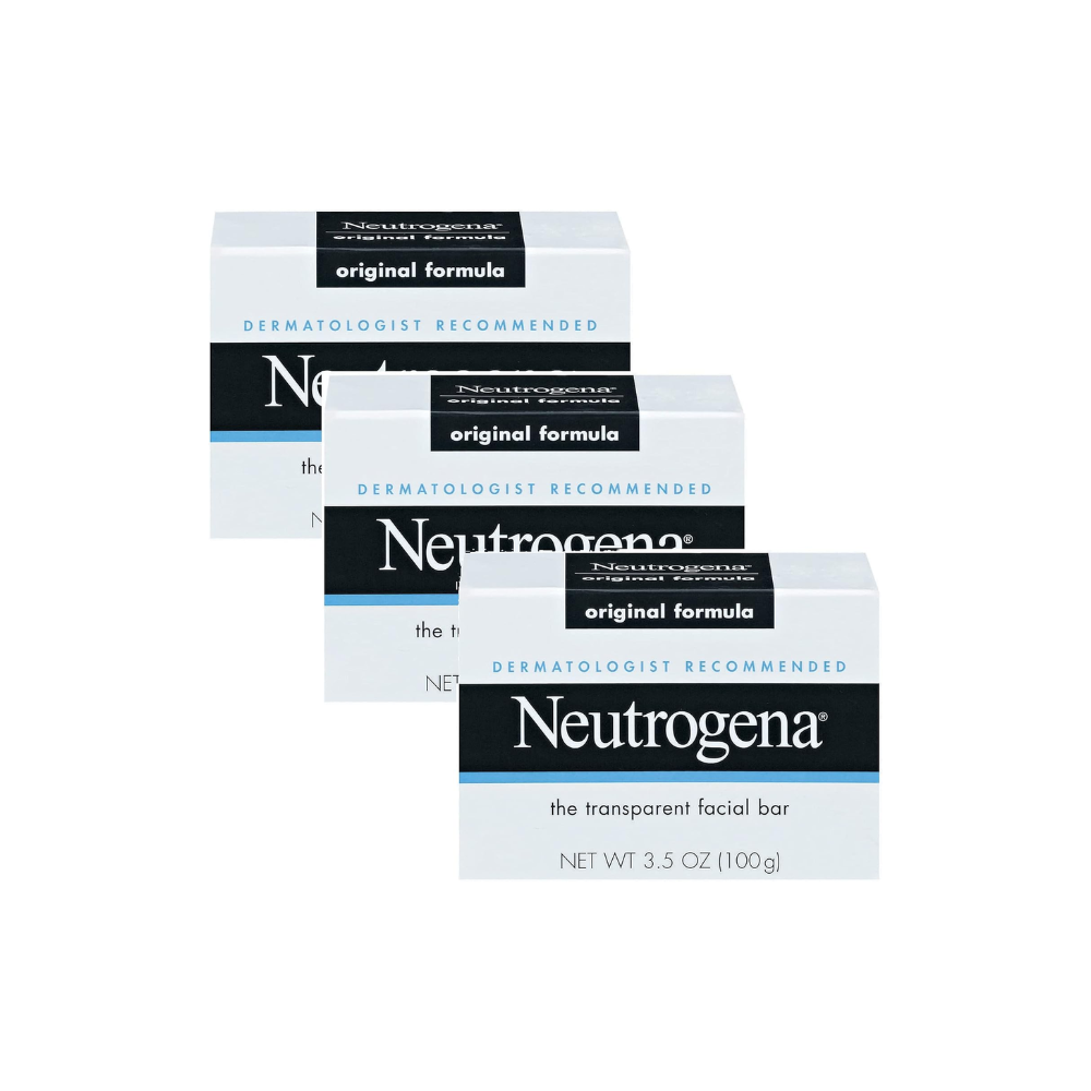 Neutrogena® Transparent Facial Bar Multi-Pack 3 × 100g
