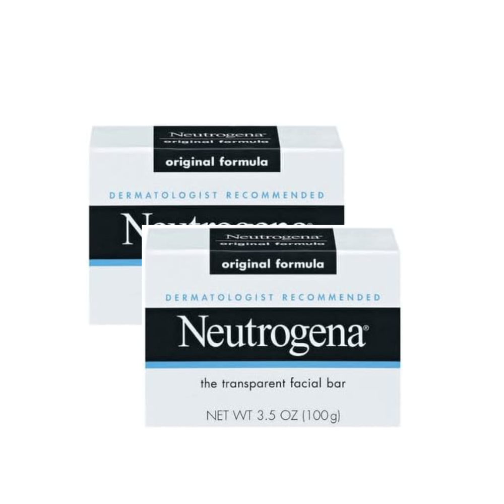 Neutrogena® The Transparent Facial Bar Original Formula - Pack of 2 100g