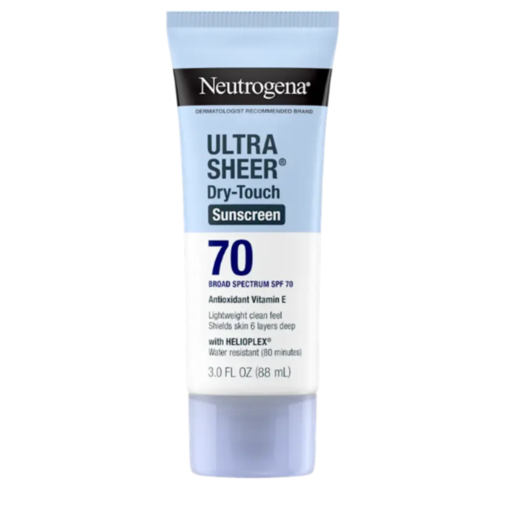 Neutrogena® Ultra Sheer Dry-Touch Sunscreen Lotion Broad Spectrum SPF 70 88mL