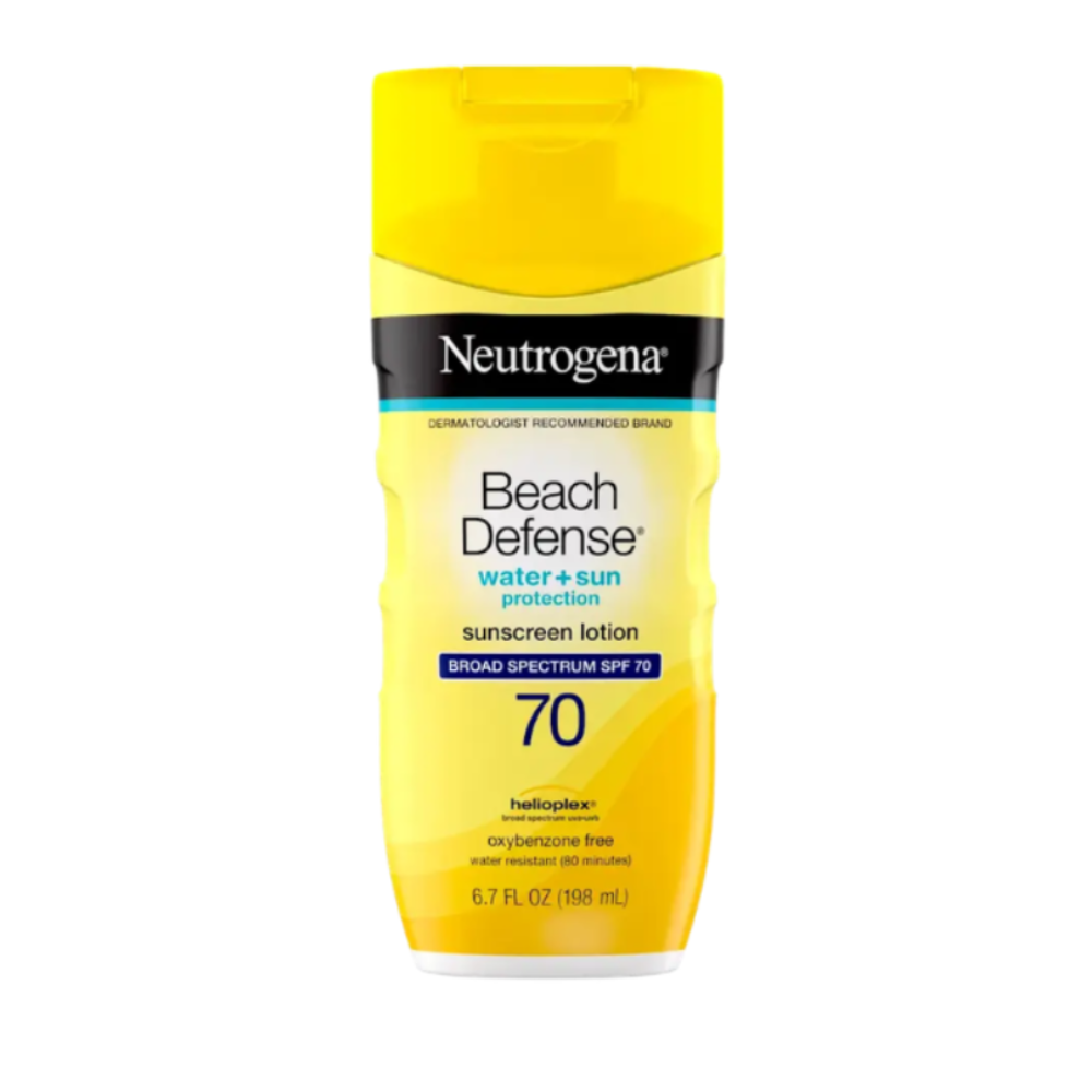 Neutrogena® Beach Defense Sunscreen Lotion Broad Spectrum SPF 70, 198mL
