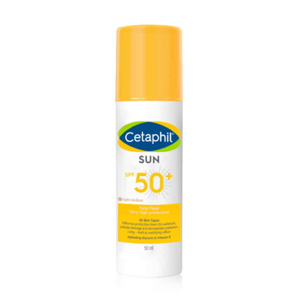 Cetaphil Sun Face Fluid SPF 50+ Sensitive & Oily Skin 50mL