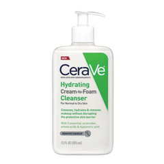 CeraVe Hydrating Cream-To-Foam Cleanser 355mL