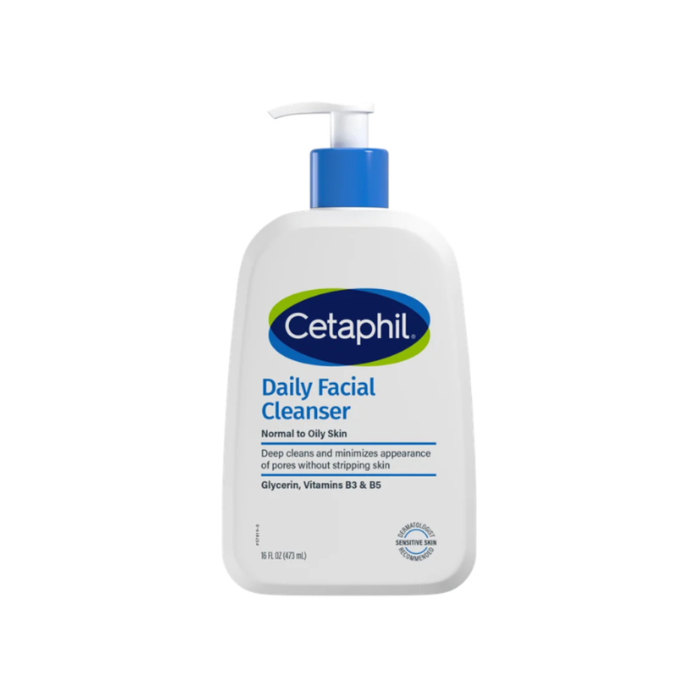 Cetaphil Daily Facial Cleanser Normal to Oily 473mL