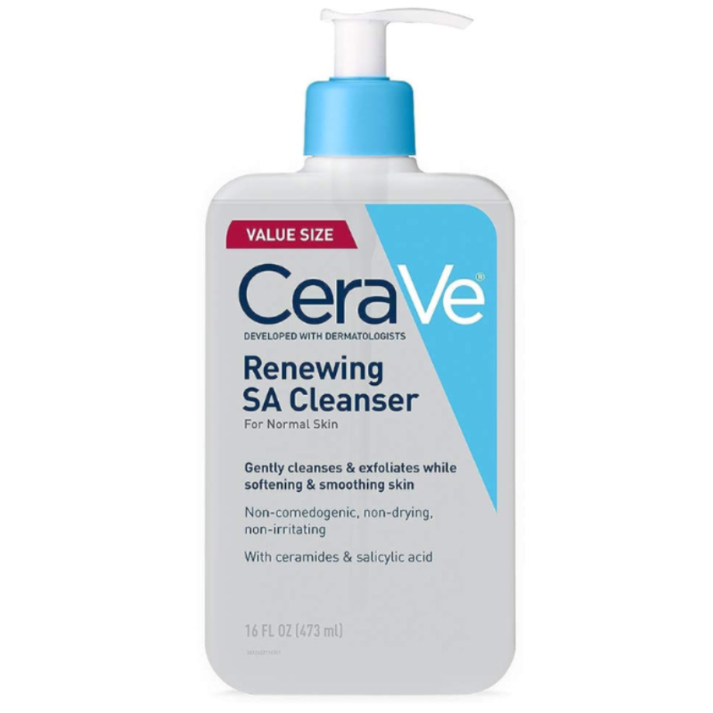 CeraVe Renewing SA Cleanser For Normal Skin 473mL