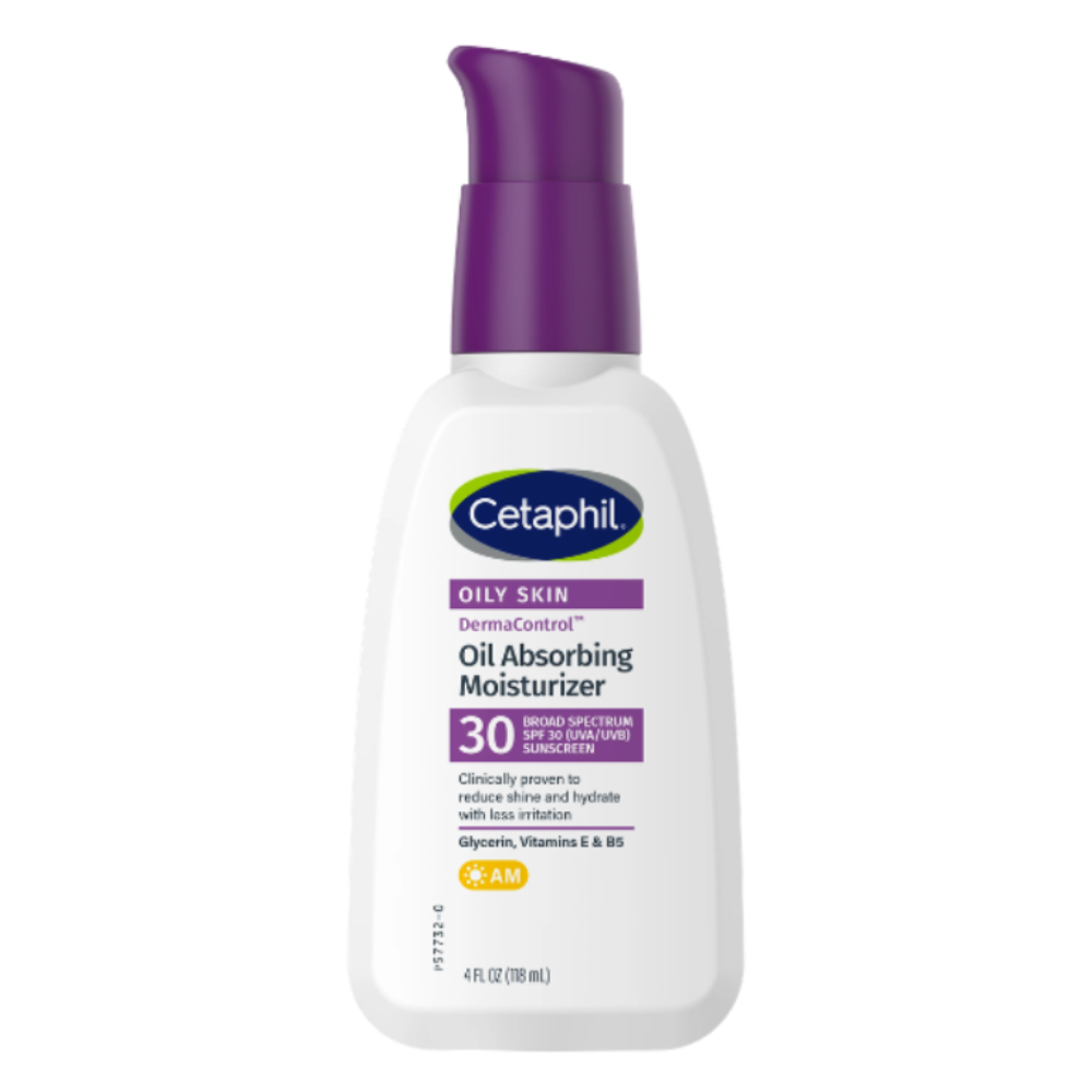 Cetaphil DermaControl PRO Oil Absorbing Moisturizer SPF 30 Oily & Acne-Prone 118mL