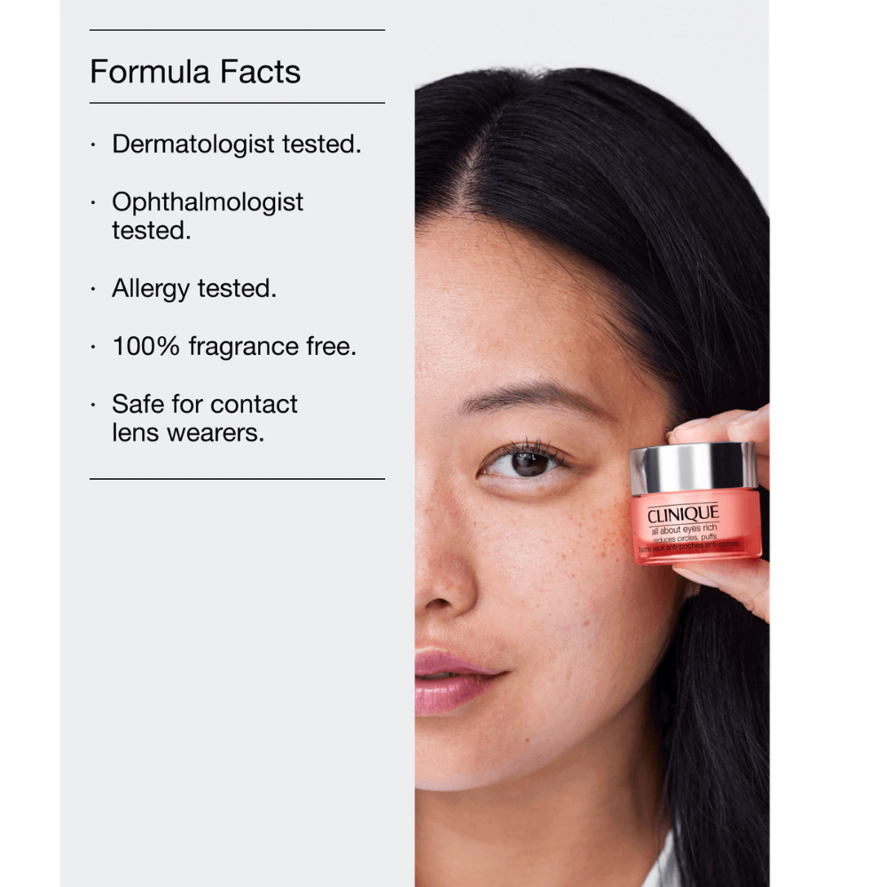 Clinique All About Eyes™ Rich Eye Cream with Hyaluronic Acid 15mL